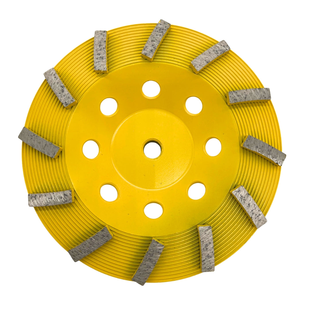 Cup Wheels – Yellow Spiral