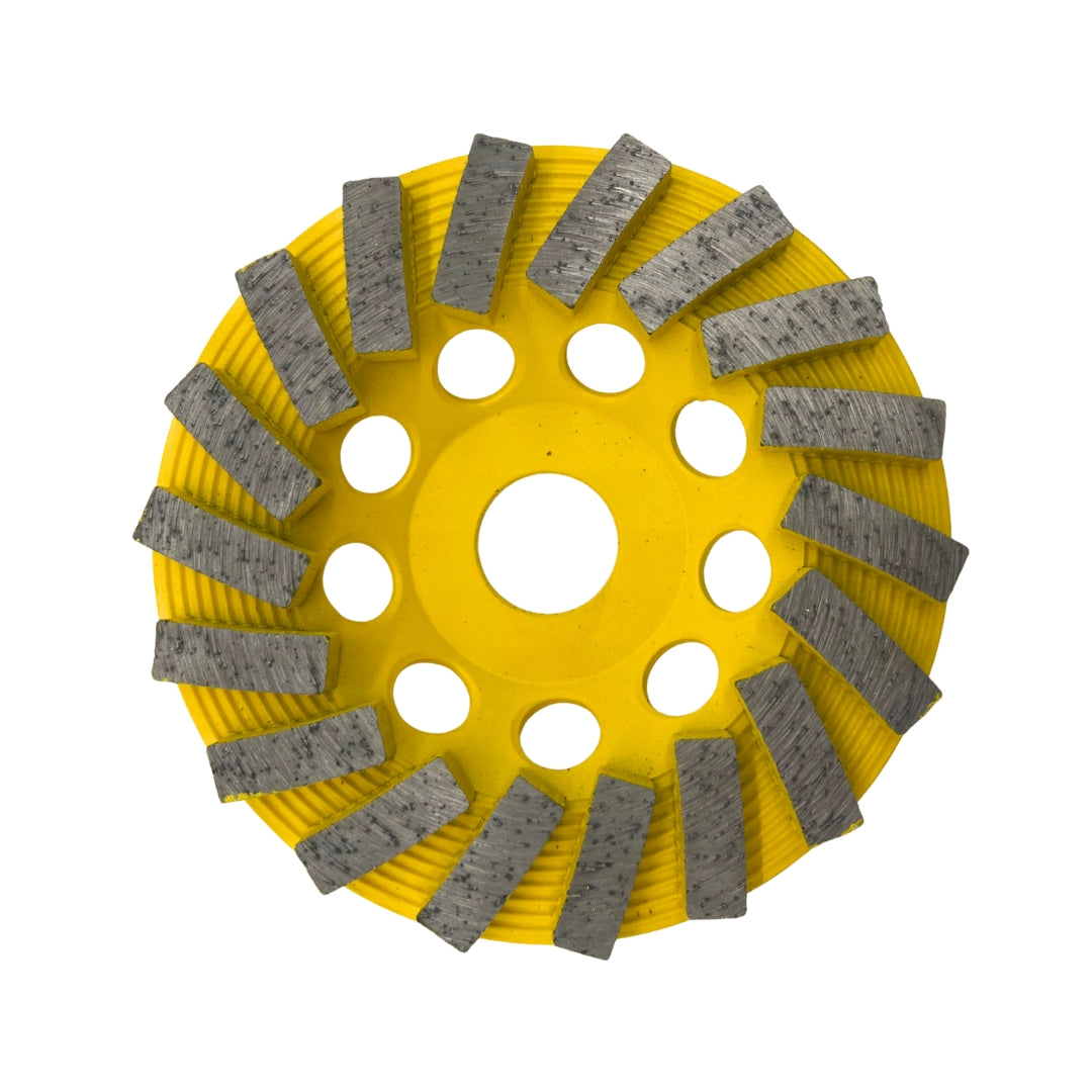 Cup Wheels – Yellow Spiral
